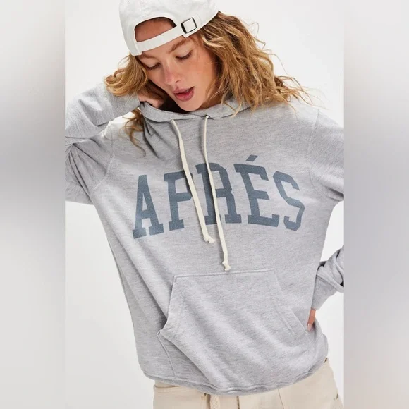 Free People Retrobrand Après Hoodie - Picture 1 of 7